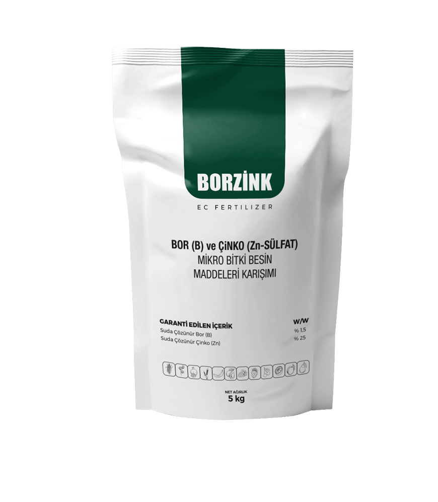 CANDEM BORZİNK (BOR (B) VE ÇİNKO (Zn-SÜLFAT) Mikro Bitki Besin Maddeleri Karışımı