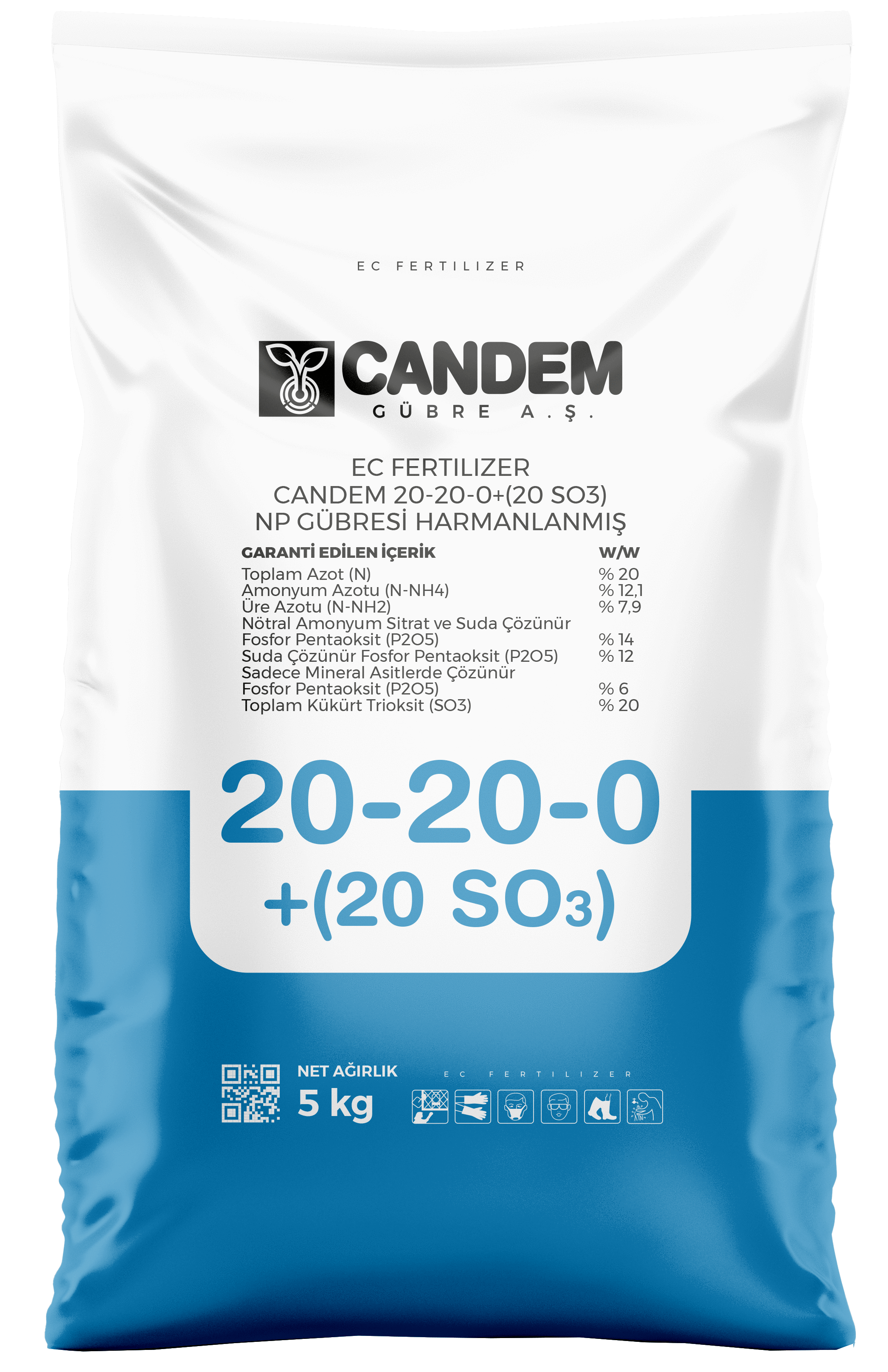 CANDEM 20-20-0+(20 SO3) (5kg)