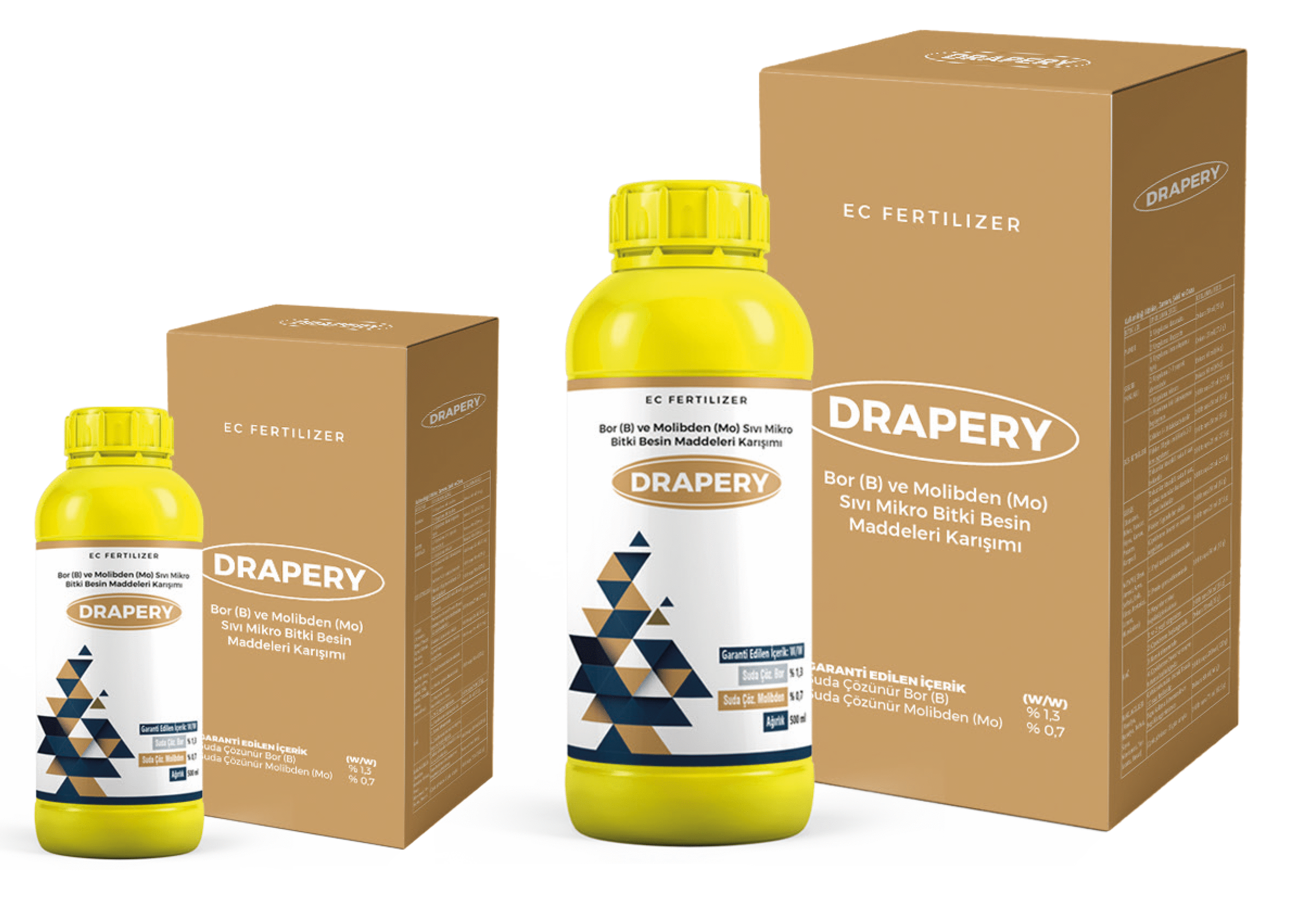 DRAPERY (Bor ve Molibden Sıvı Mikro Bitki Besin Maddeleri Karışımı)