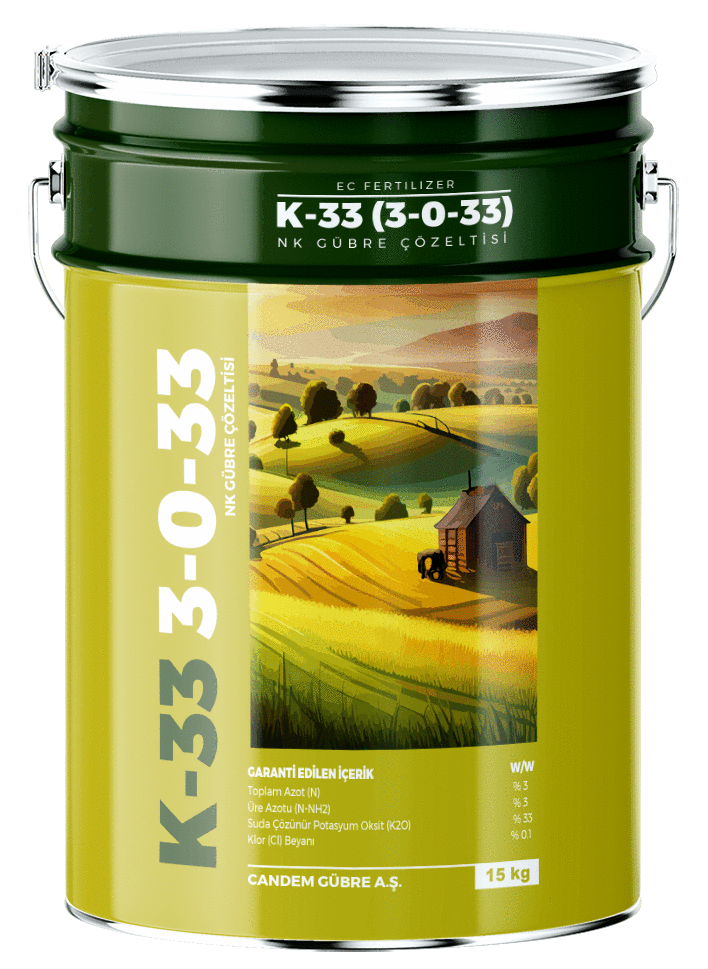 K-33 (3-0-33 NK GÜBRE ÇÖZELTİSİ)