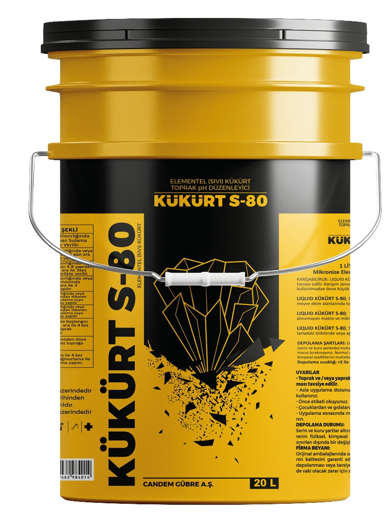 KÜKÜRT S-80 (ELEMENT SIVILAŞTIRILMIŞ KÜKÜRT SÜSPANSİYON KONSANTRE)