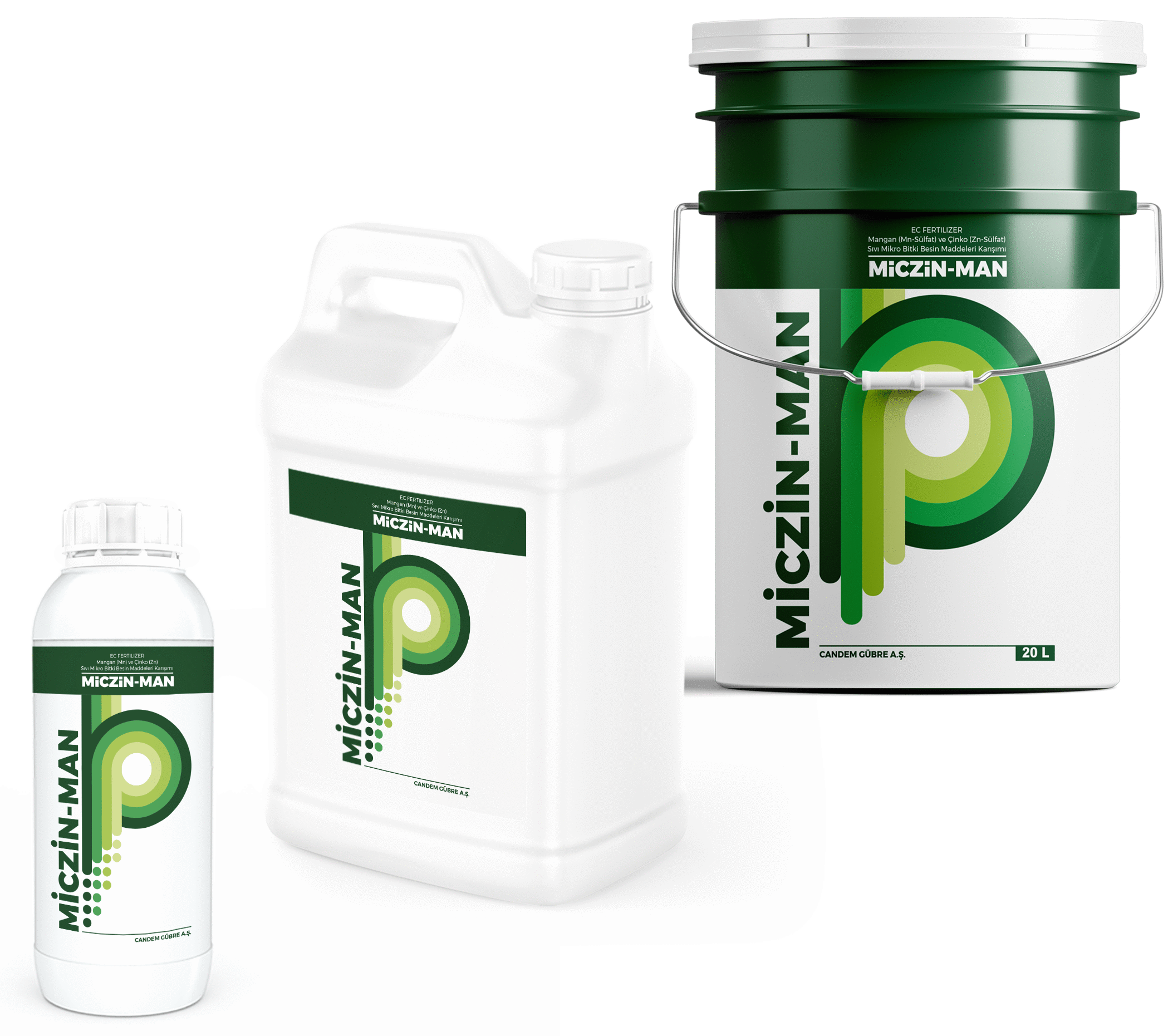 MİCZİN-MAN (Mangan Mn-Sülfat ve Çinko Zn-Sülfat) Sıvı Mikro Bitki Besin Maddeleri Karışımı