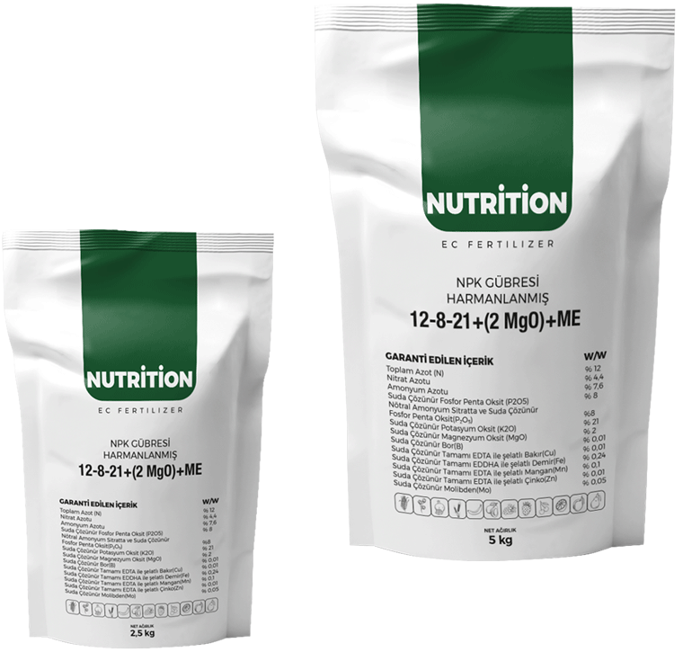 NUTRİTİON 12-8-21+(2 MgO)+ME