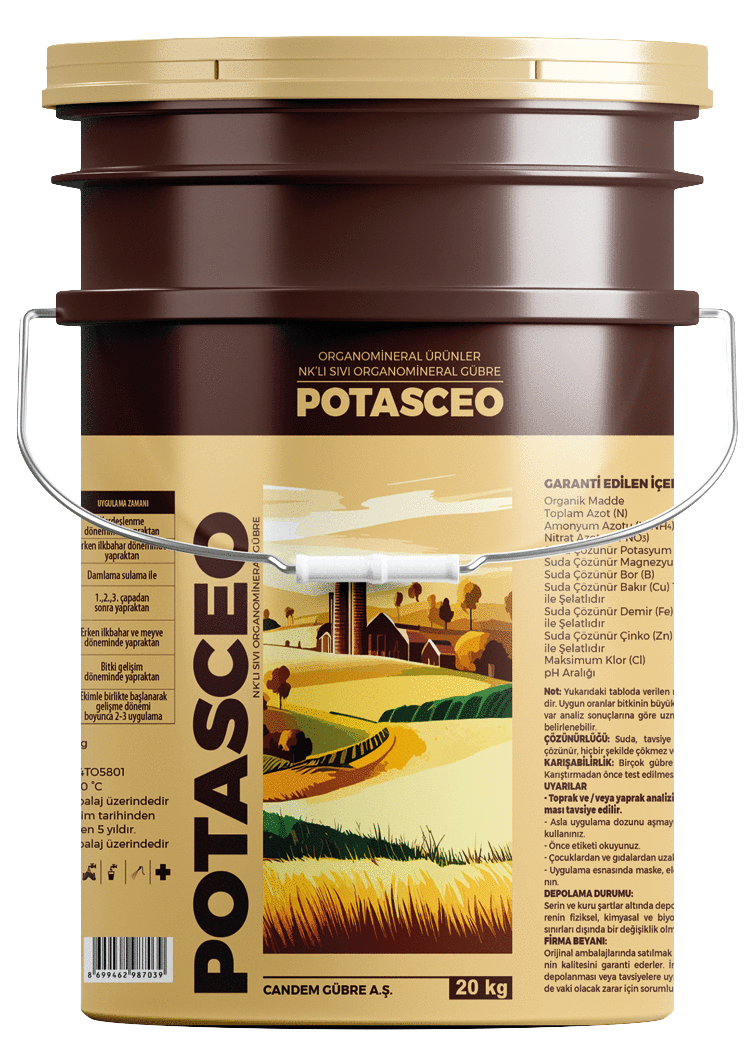 POTASCEO (NK'LI SIVI ORGANOMİNERAL GÜBRE)