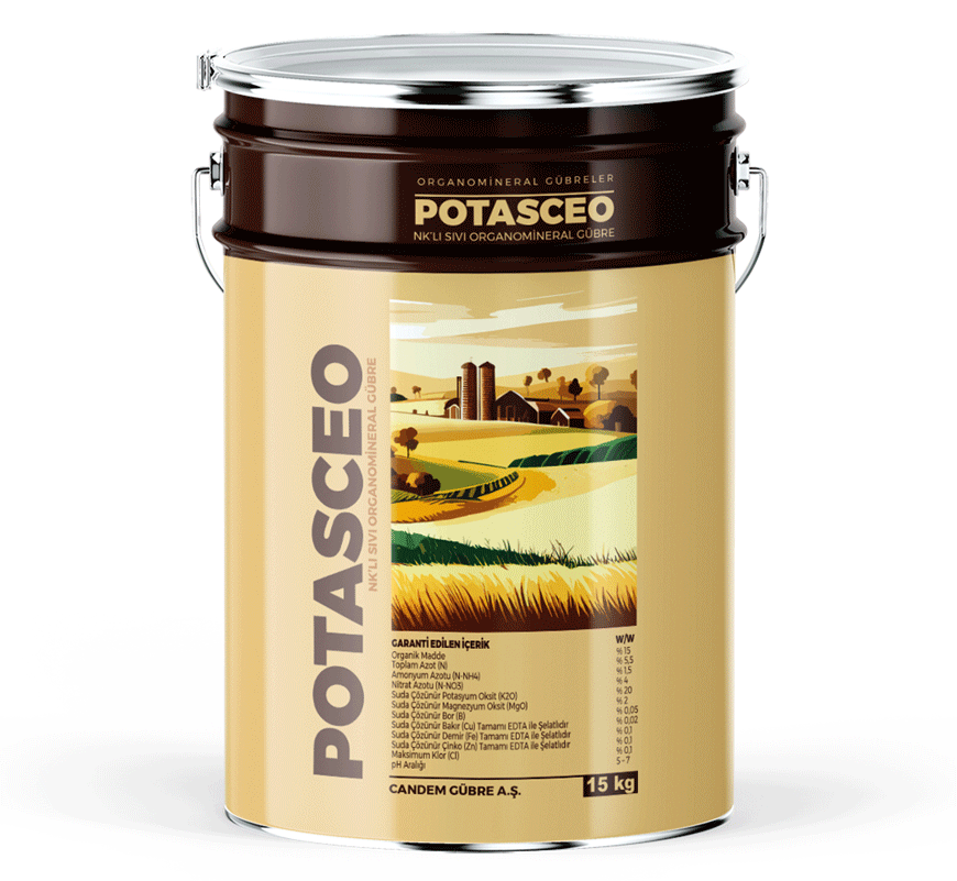 POTASCEO (NK'LI SIVI ORGANOMİNERAL GÜBRE)