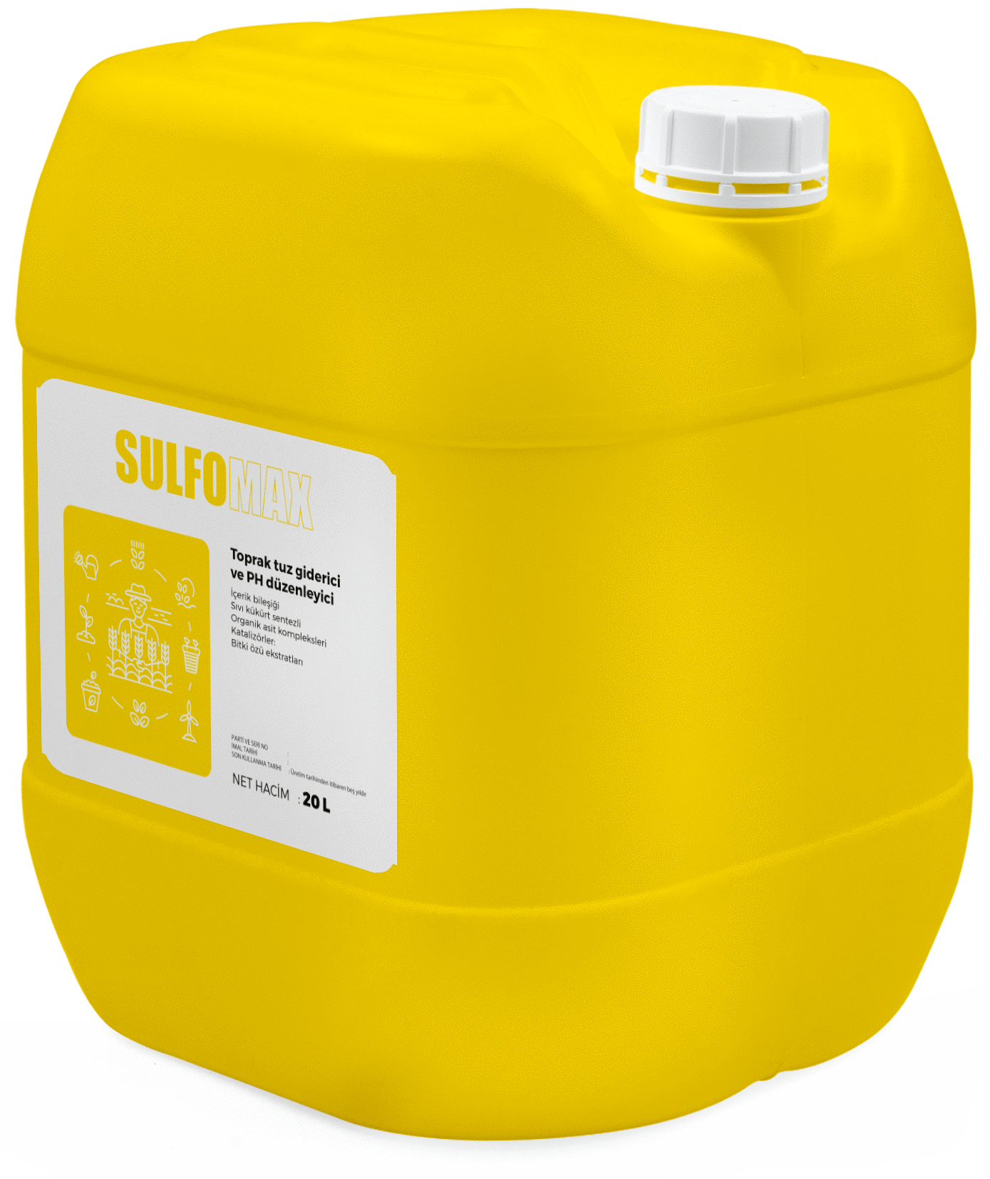 SULFOMAX (Toprak tuz giderici ve PH düzenleyici)