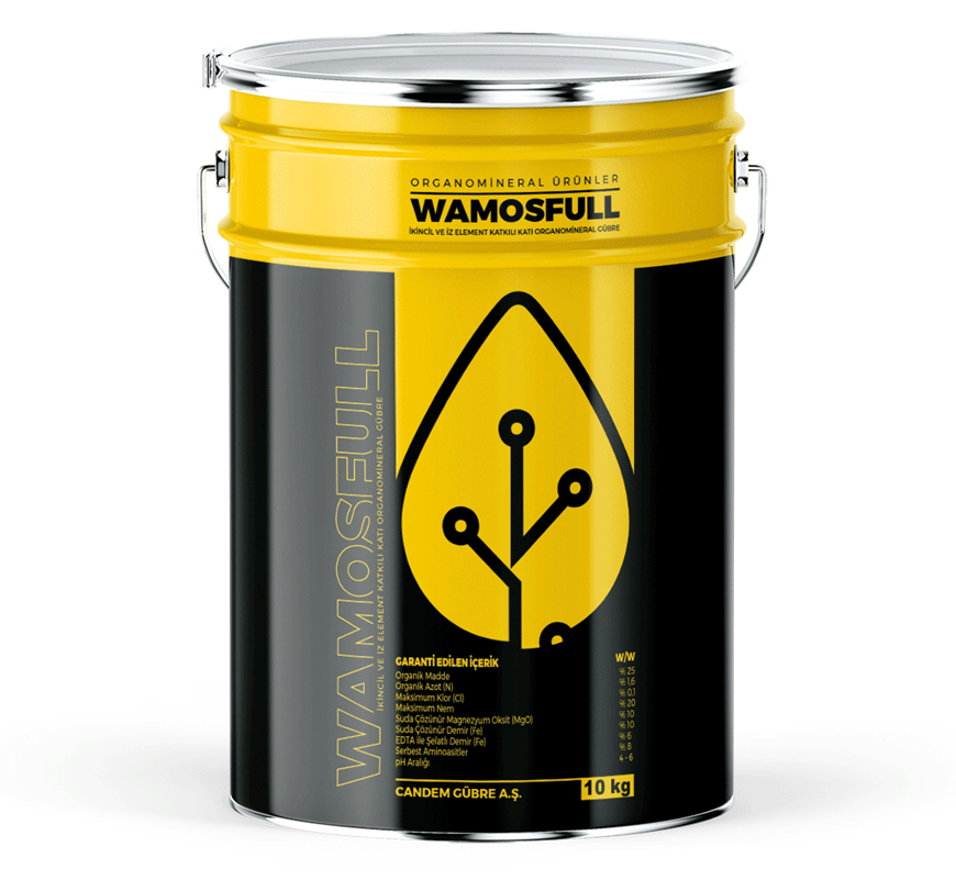 WAMOSFULL (İKİNCİL VE İZ ELEMENT KATKILI KATI ORGANOMİNERAL GÜBRE)